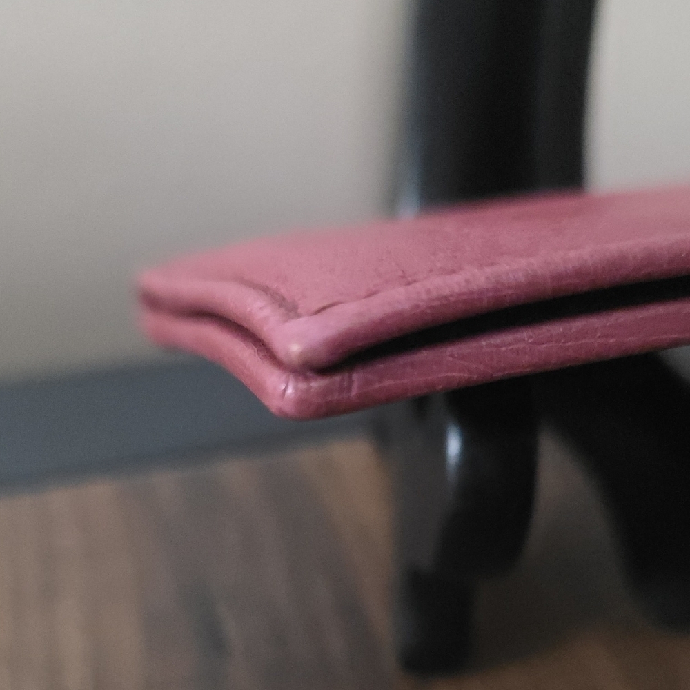 Gucci Rosso Ancora red and pink card/id Bifold Holder - Picture 9 of 12